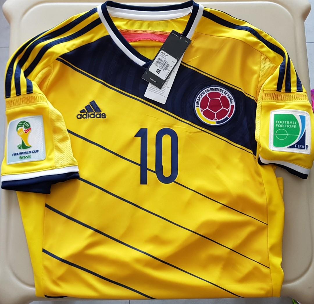 Colombia Home Jersey (James), Sports 