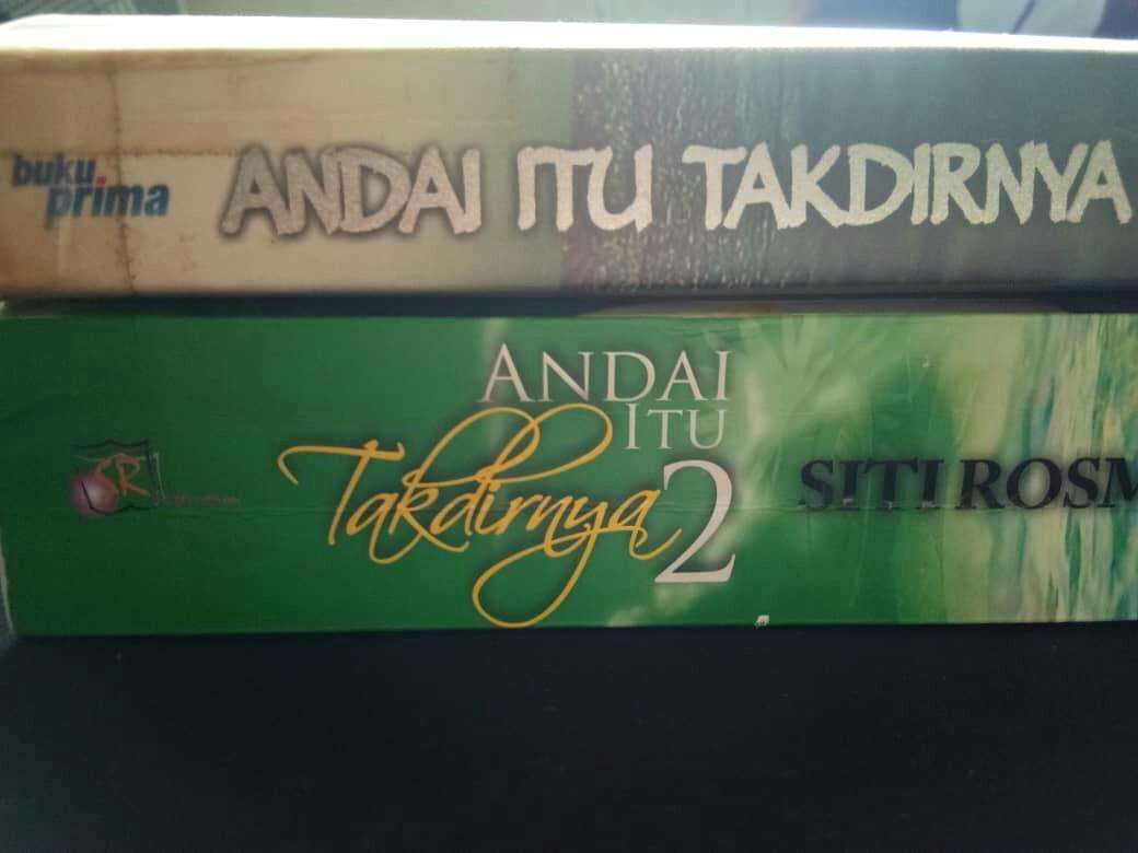 Preloved Novel Melayu Combo Andai Itu Takdirnya Books Stationery Books On Carousell