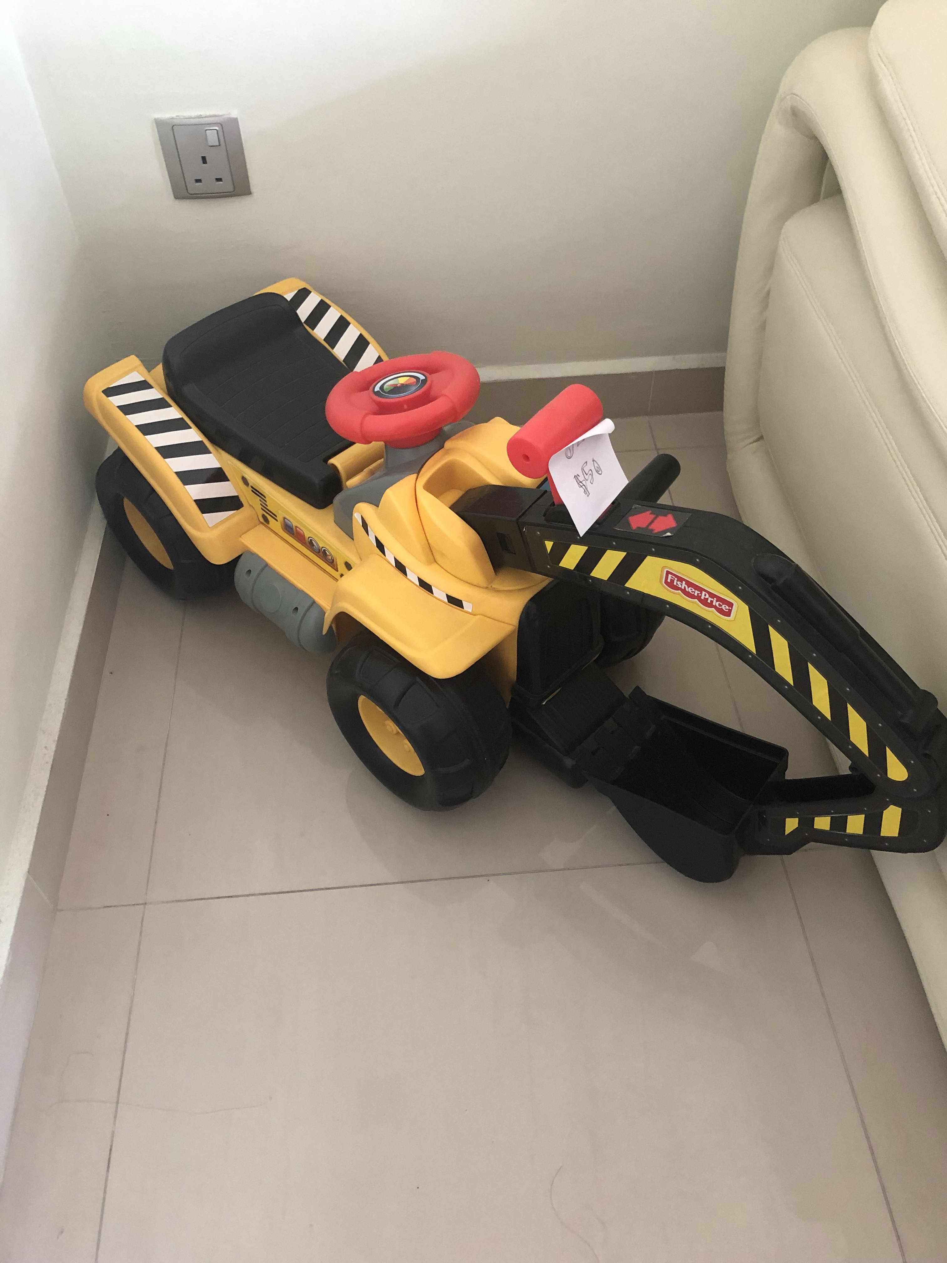 Fisher Price Big Action Dig N Ride Babies Kids Infant Playtime