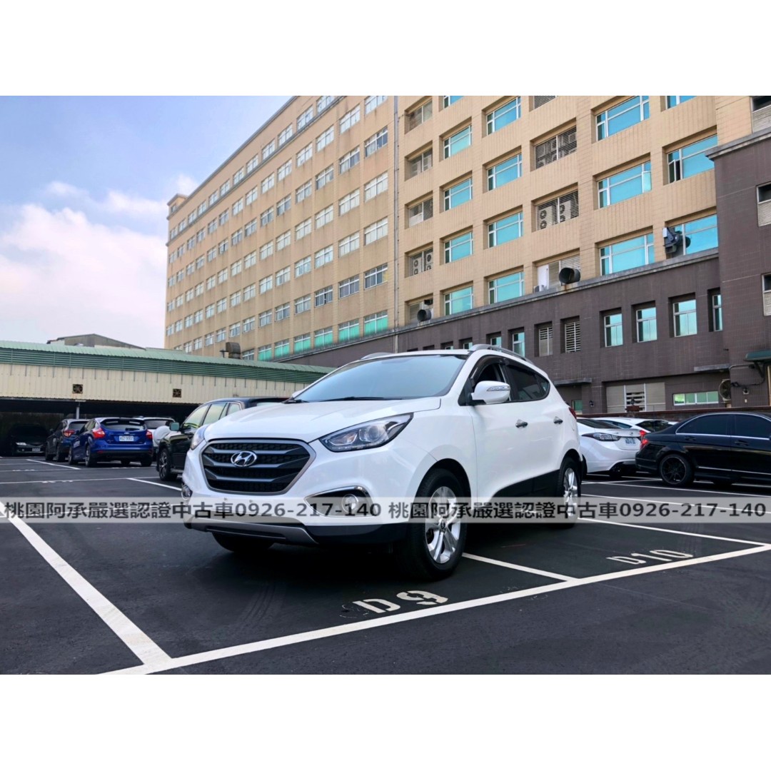 Fb搜尋桃園阿承 現代超人氣ix35 15年2 0 白色二手車中古車 汽車 汽車出售在旋轉拍賣