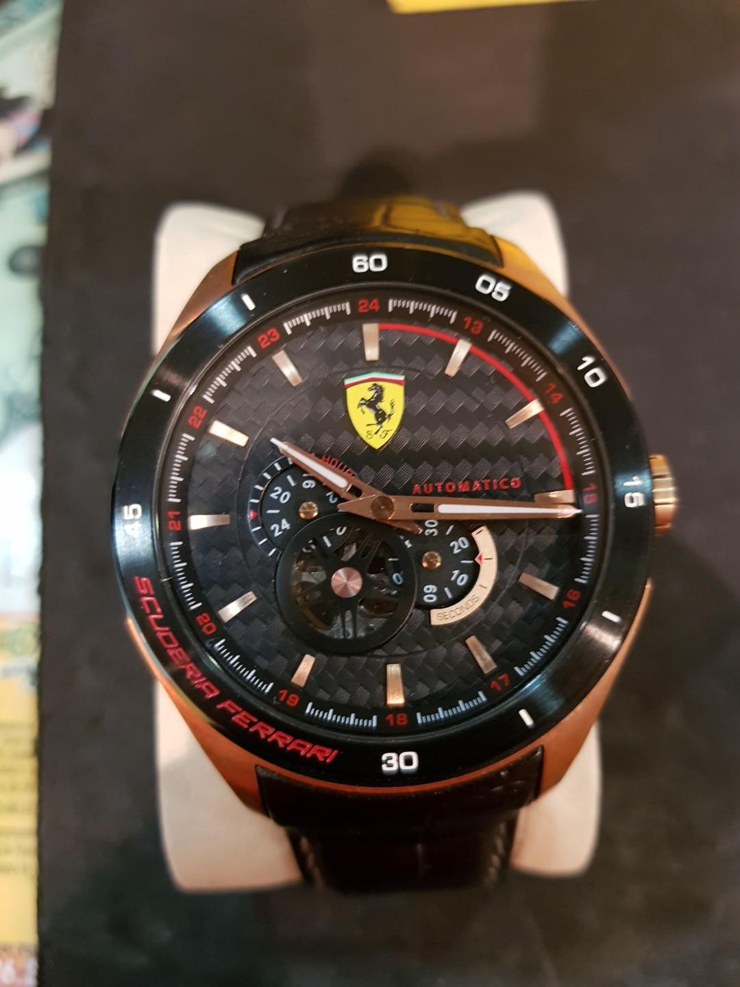 Ferrari men automatic watch