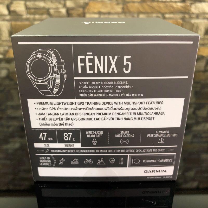 Garmin fenix online 5 safir