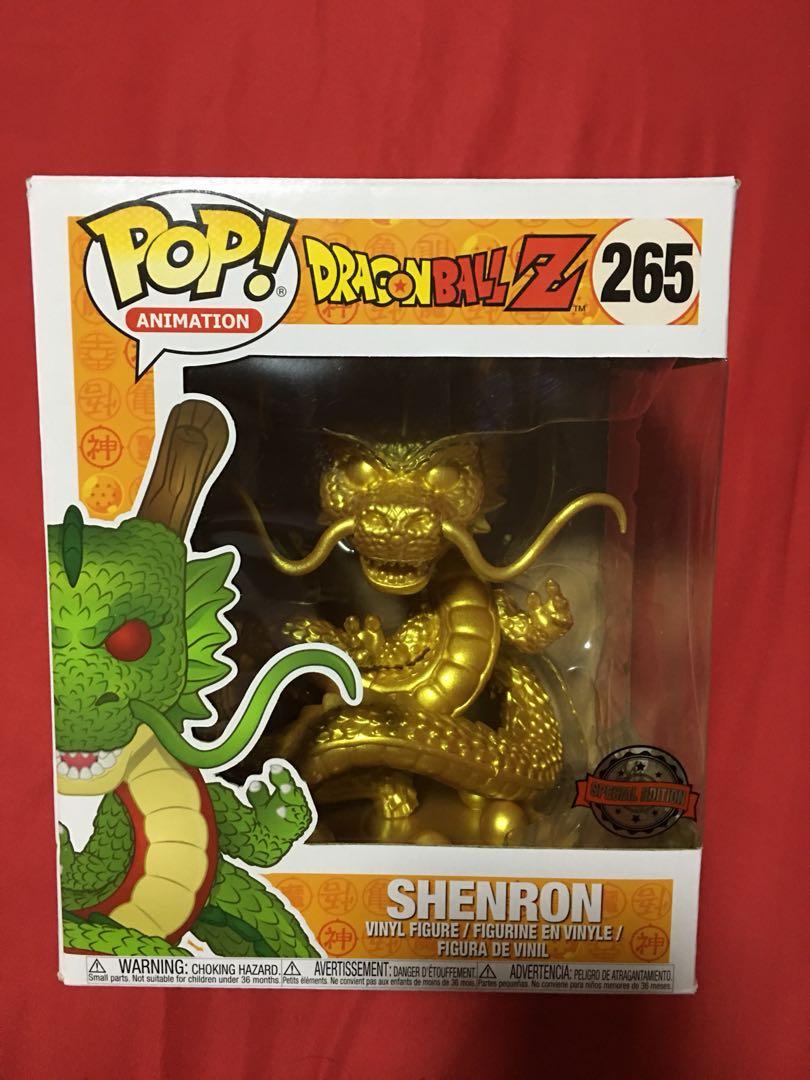 shenron gold funko pop
