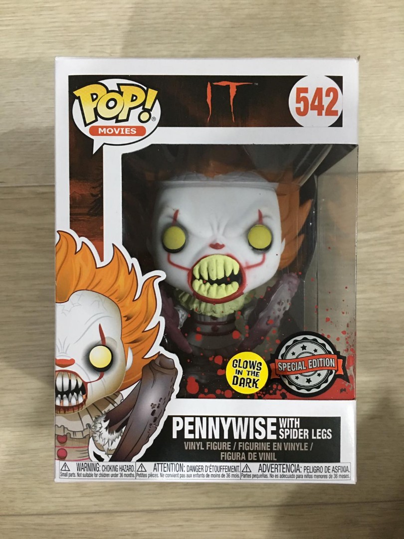 Pennywise with spider legs glow in outlet the dark