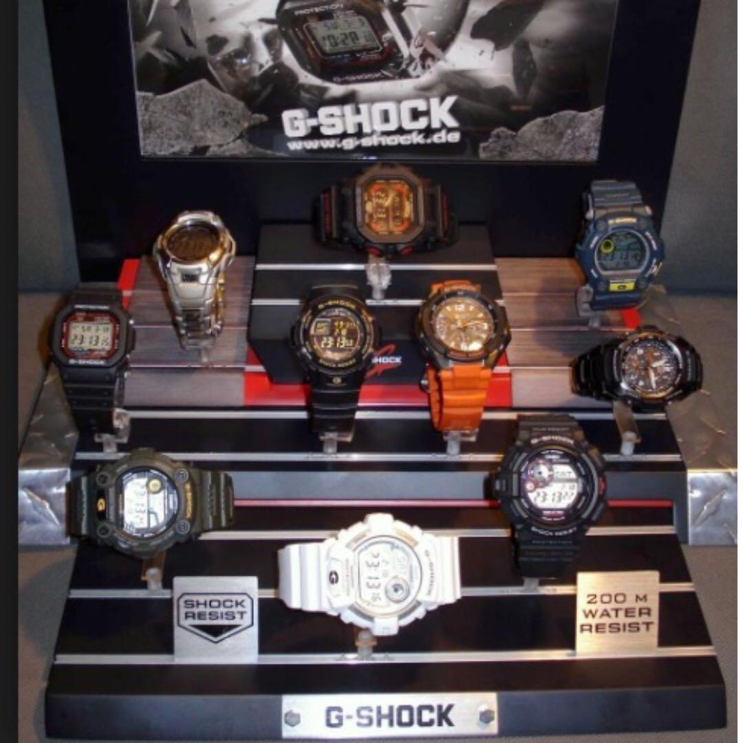 G shock Watch Display Stand Base Fixture Showcase Men s Fashion