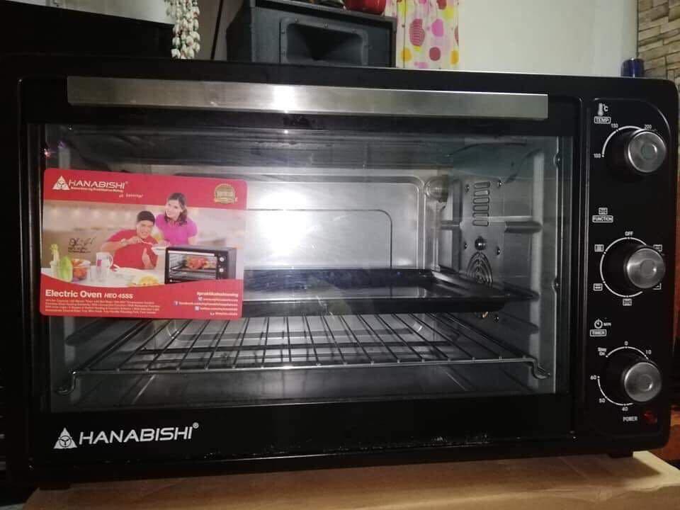 Hanabishi Electric Oven Heo 45ss On Carousell