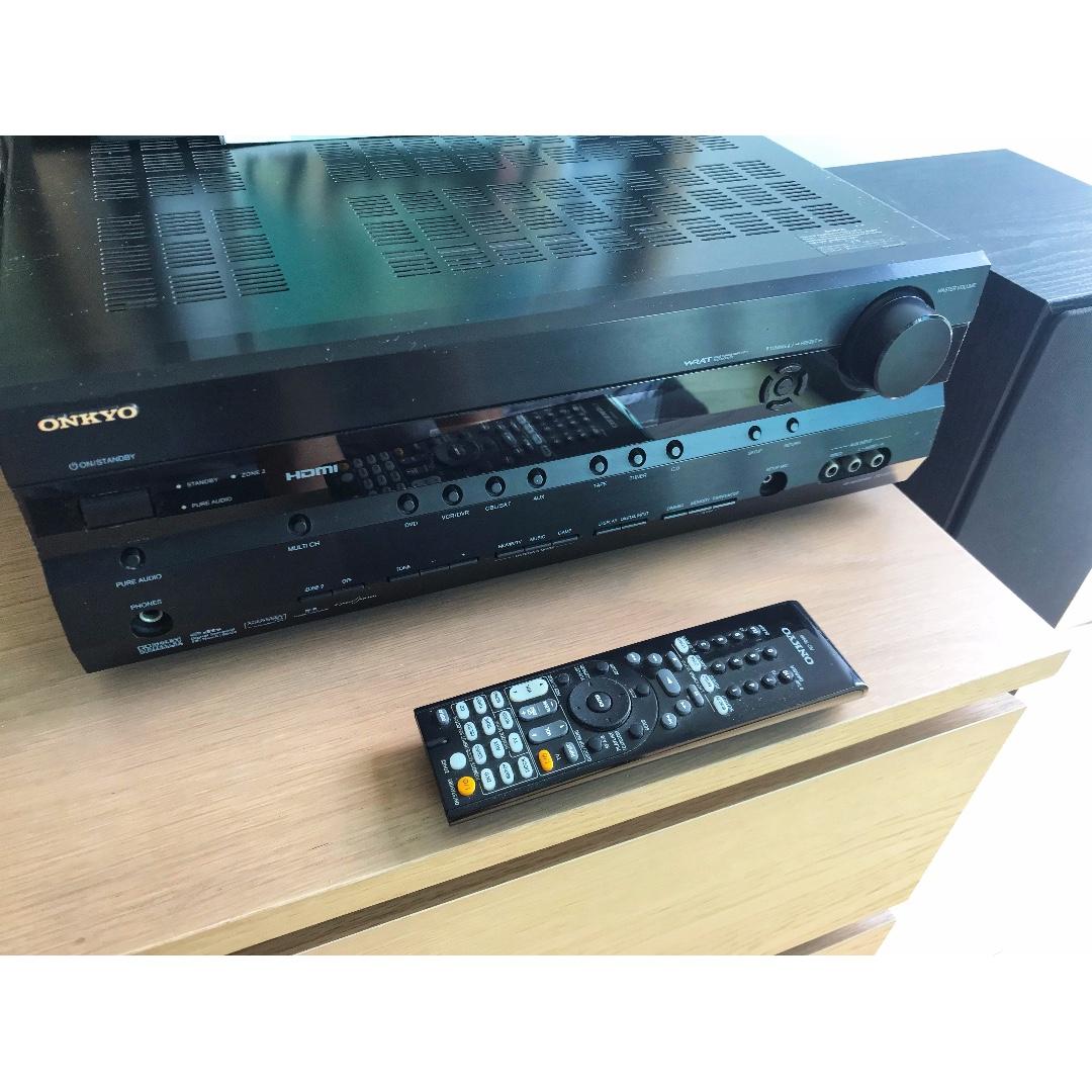 Home theater ONKYO TXSR506 AV receiver + Jamo speakers (nego), Audio