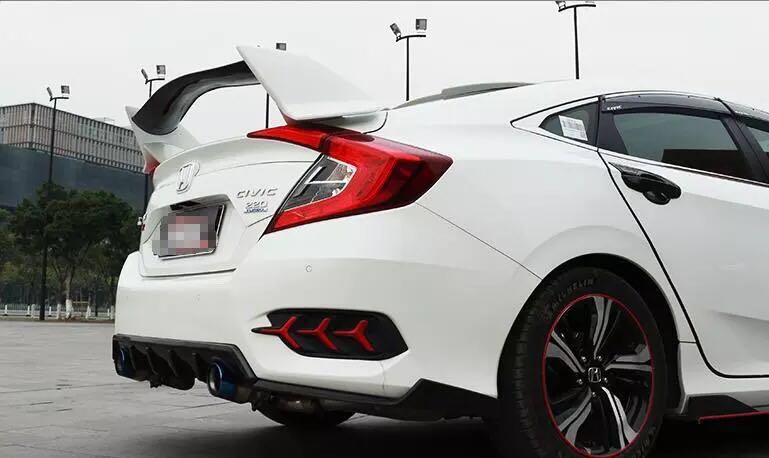 Honda Civic Fc Type R Spoiler, Car Accessories, Accessories On Carousell