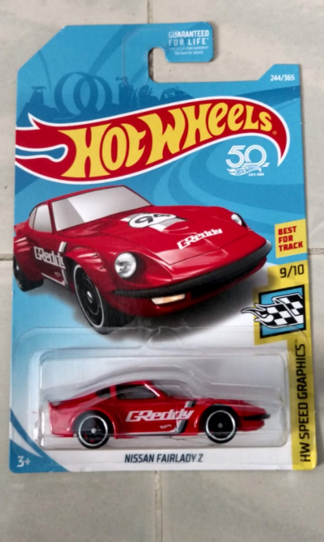 hot wheels nissan fairlady z greddy