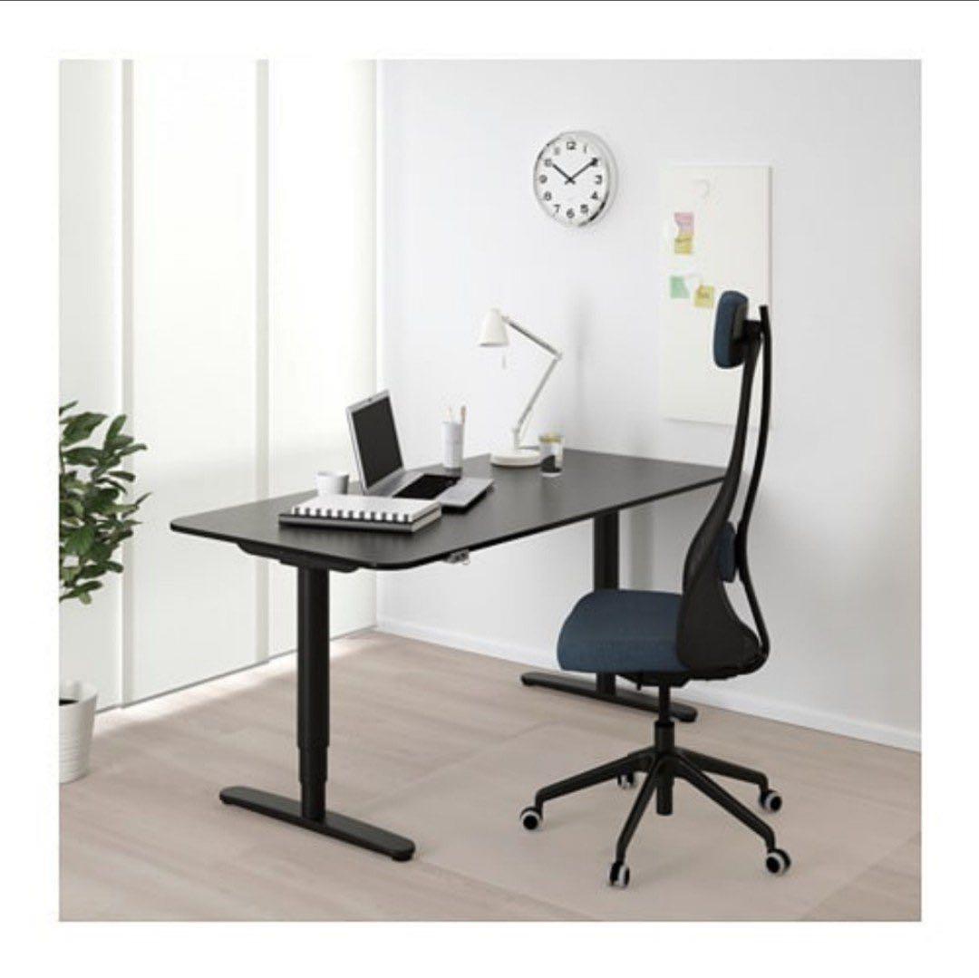 Ikea Bekant Ergonomic Desk Furniture Tables Chairs On Carousell