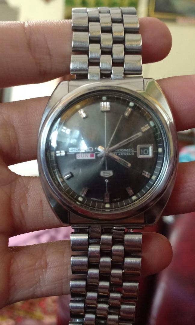 JAM SEIKO 5 Limited edition 6119 7250T 21 Jewels Automatic