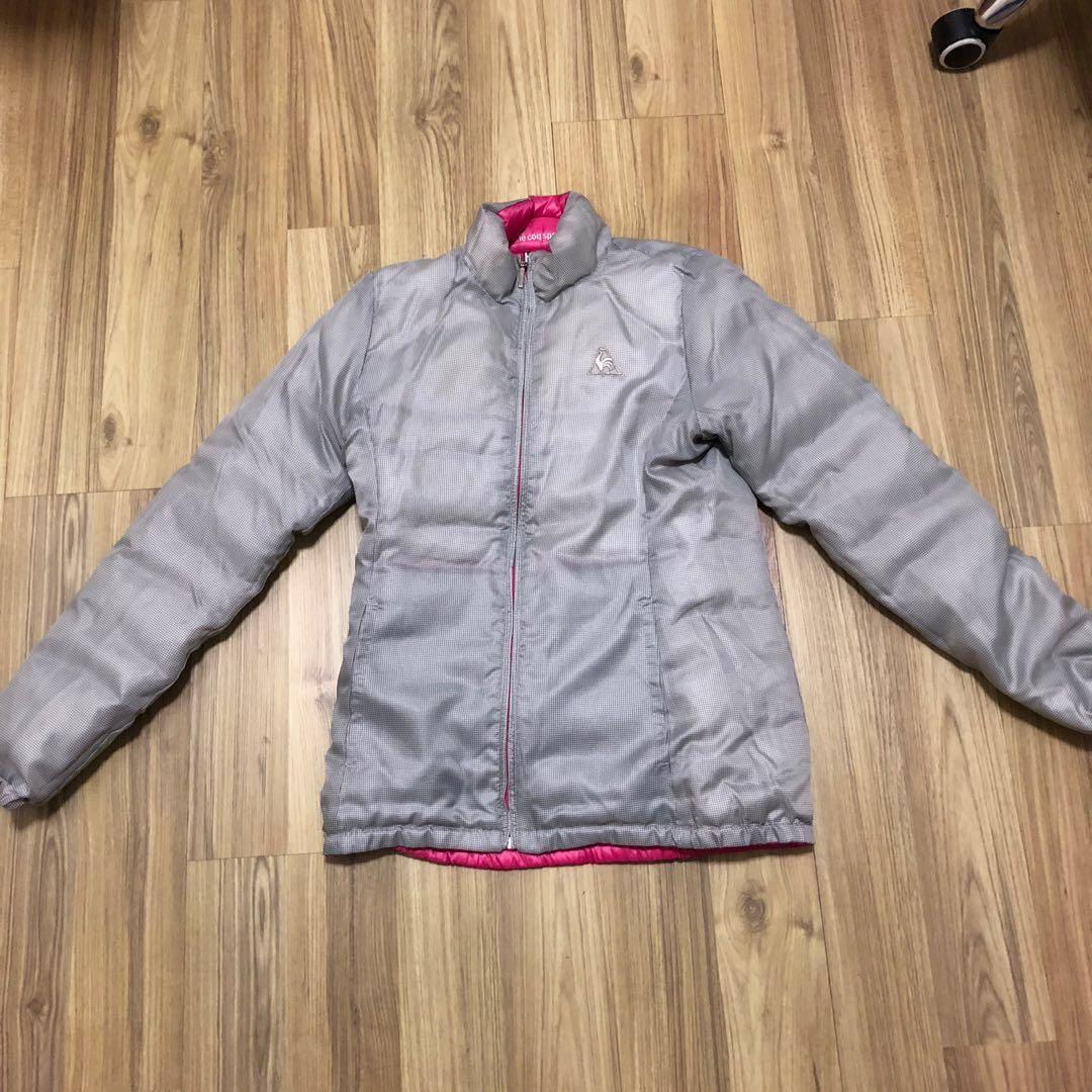 le coq sportif long down jacket