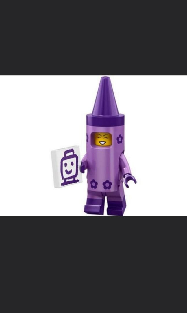 lego crayon girl