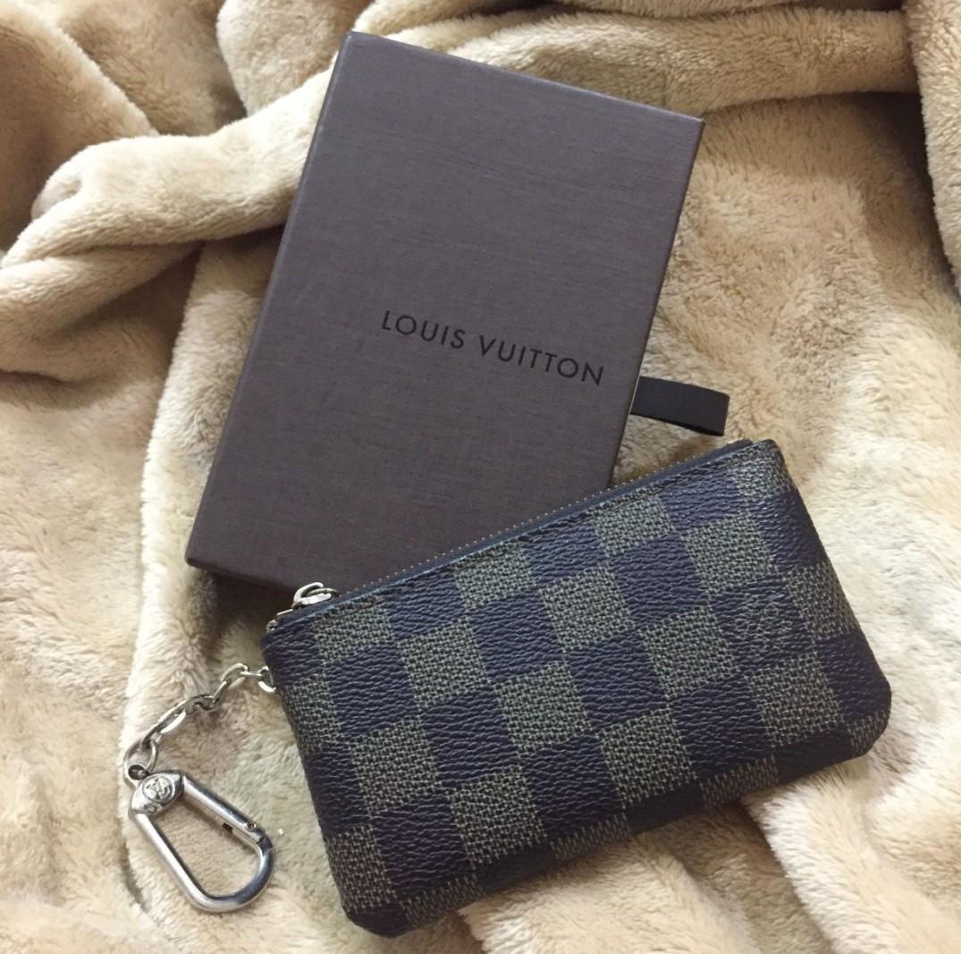 Louis Vuitton Damier Ebene Key Pouch/Card Holder/ Coins Purse, Luxury, Bags  & Wallets on Carousell