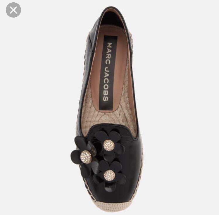 Marc Jacobs Daisy leather espadrilles Women s Fashion Footwear