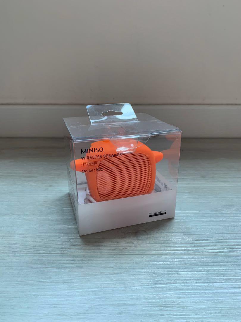Miniso wireless speaker k02 top