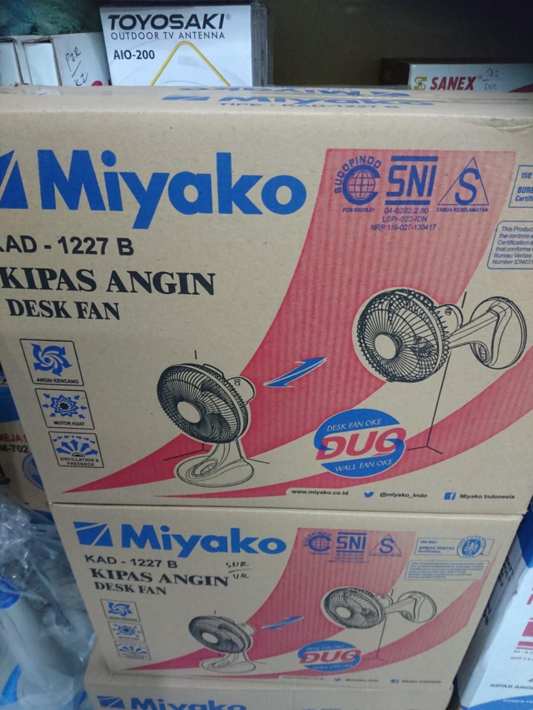 Miyako Kipas Angin Meja Tembok Kad 1227b Electronics Others On