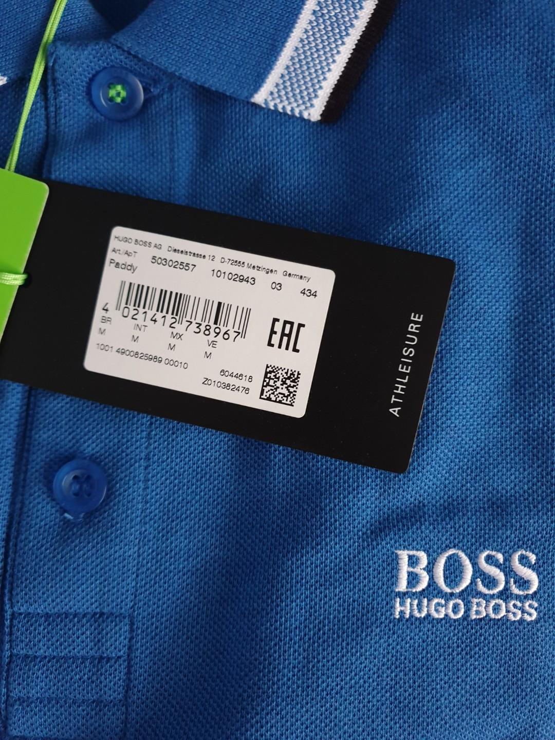 New Authentic Hugo Boss Polo Shirt, Men 