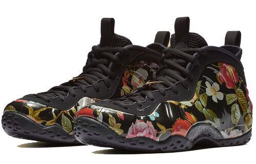 nike foamposite one floral