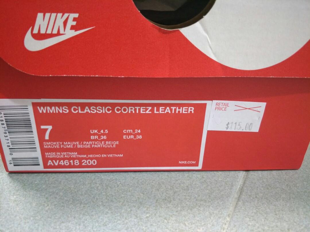 Nike Classic Cortez Smokey Mauve, Where To Buy, AV4618-200