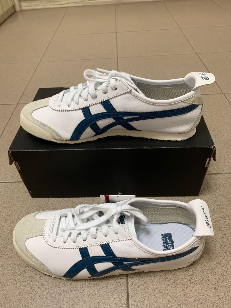 onitsuka tiger mexico 66 white ink blue
