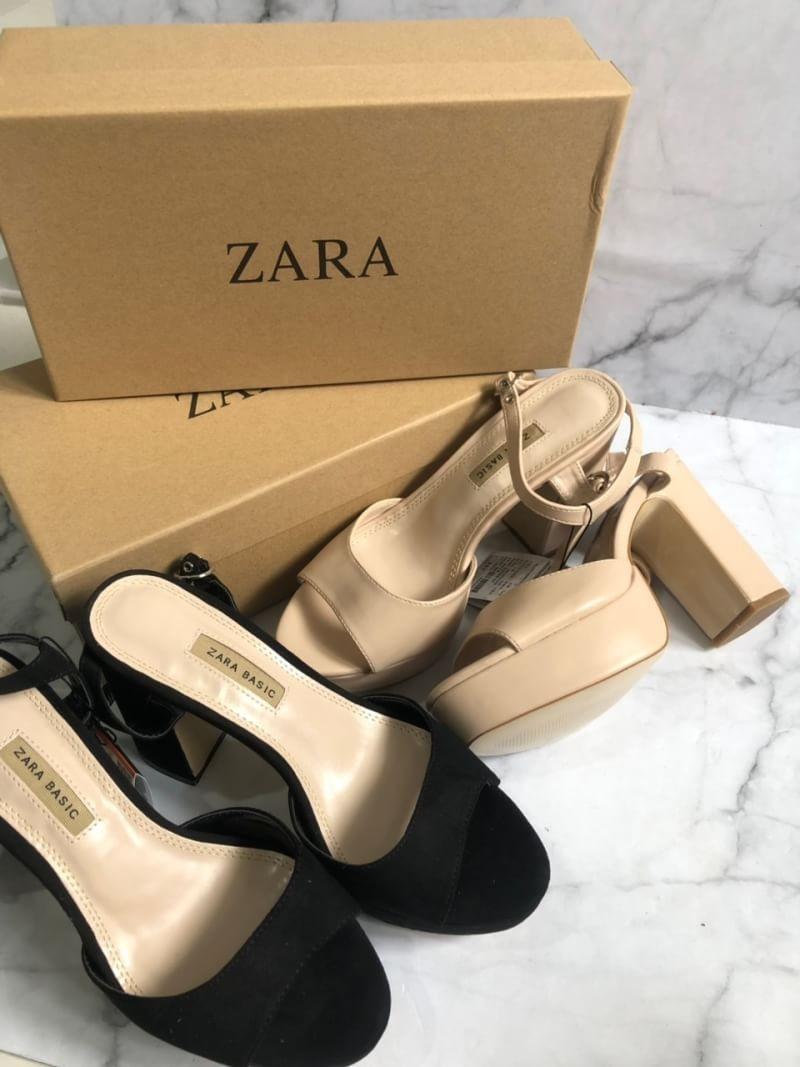 Original Zara Basic 140 Box Fesyen Wanita Sepatu Di Carousell