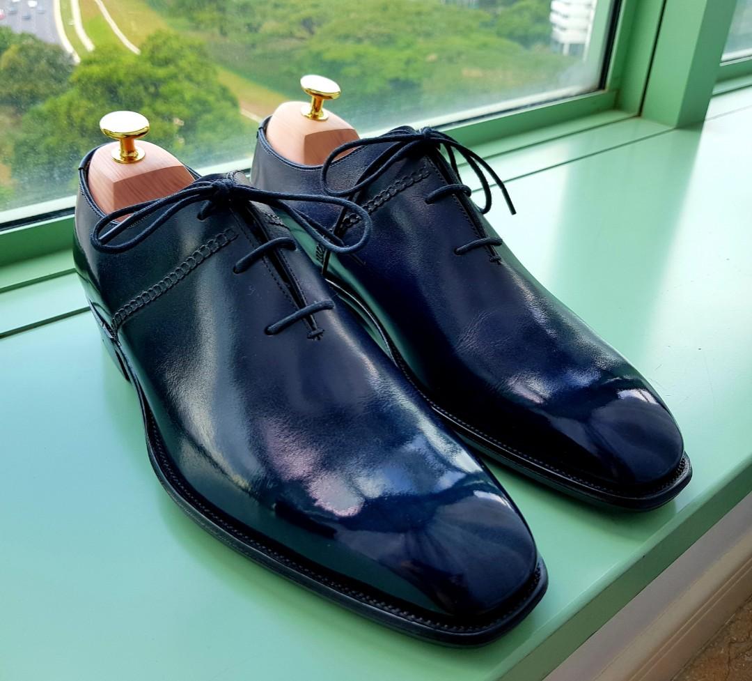 royal blue mens dress shoes