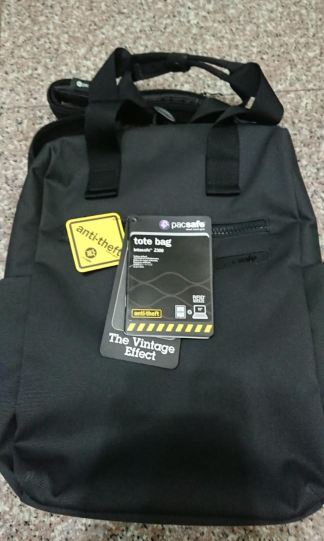 anti theft tote bag