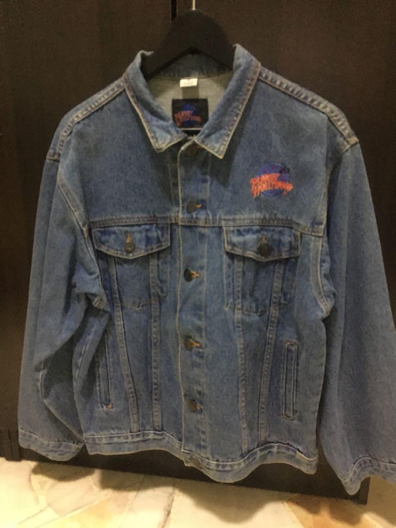 planet hollywood jean jacket