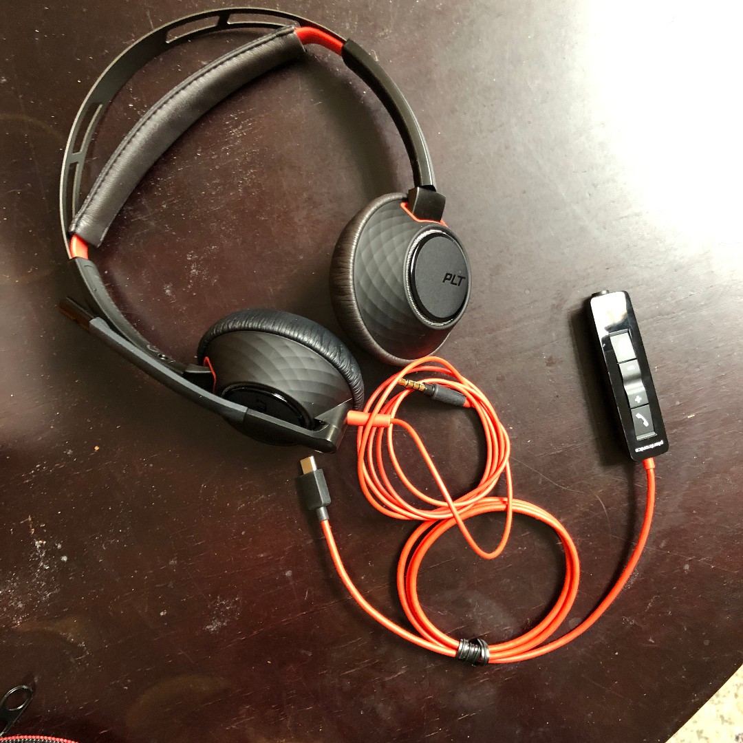 Plantronics Blackwire 5220 USB C Headset Wired