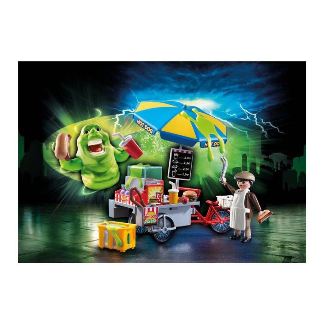 playmobil ghostbusters hot dog stand