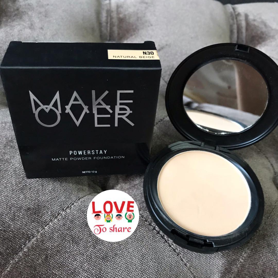 Preloved Make Over Makeover Powerstay Matte Powder Foundation Shade N30 Kesehatan Kecantikan Rias Wajah Di Carousell