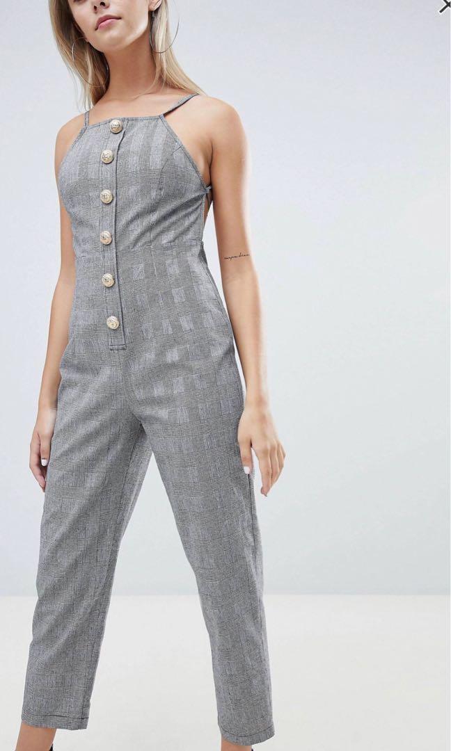 pretty little thing short jumpsuit