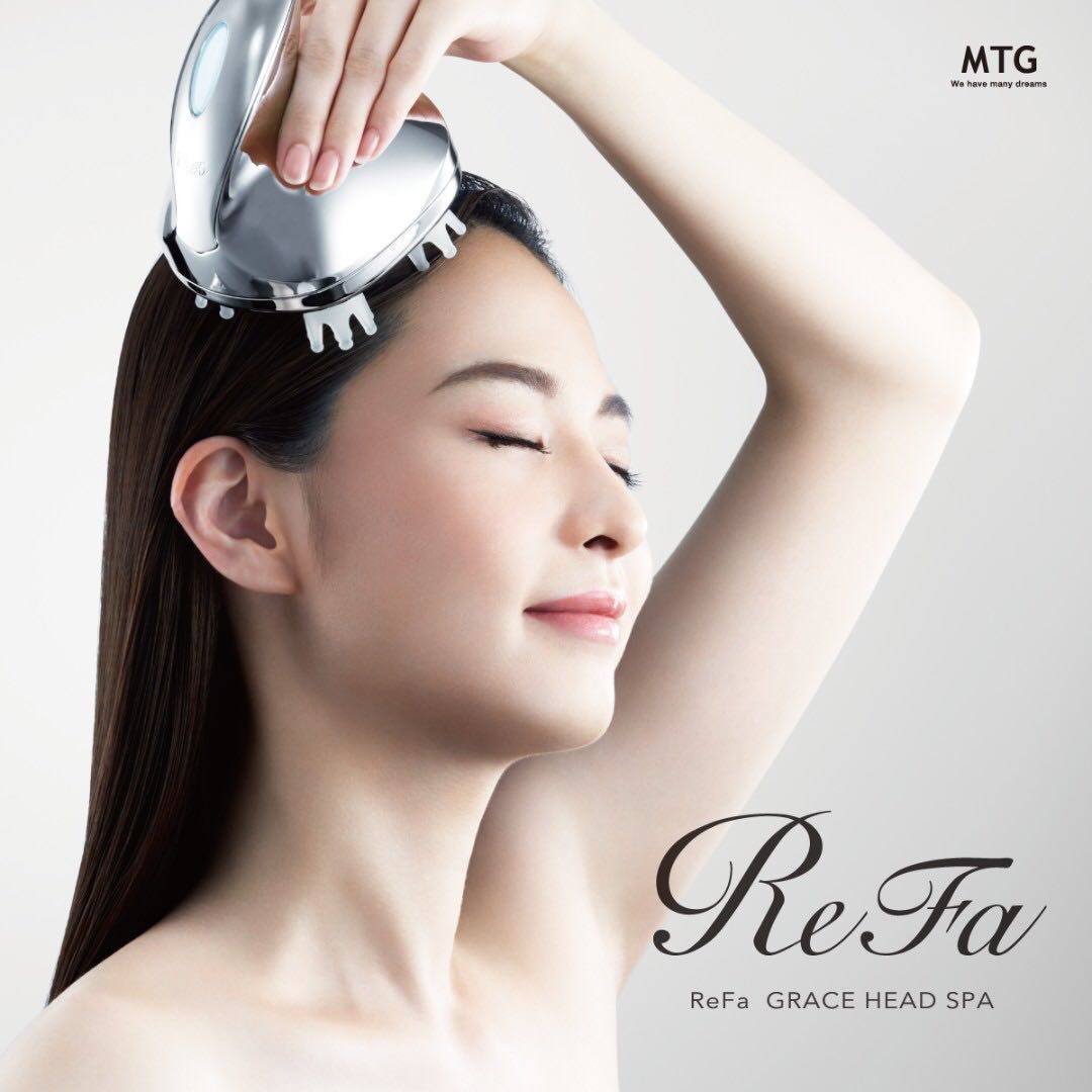 ReFa Grace Head Spa 頭部抓揉3D按摩器, 健康及營養食用品, 按摩紓