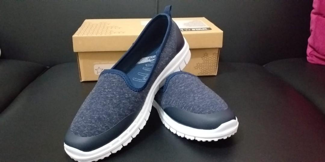Sepatu Wanita North Star Denim Fesyen Wanita Sepatu Di Carousell