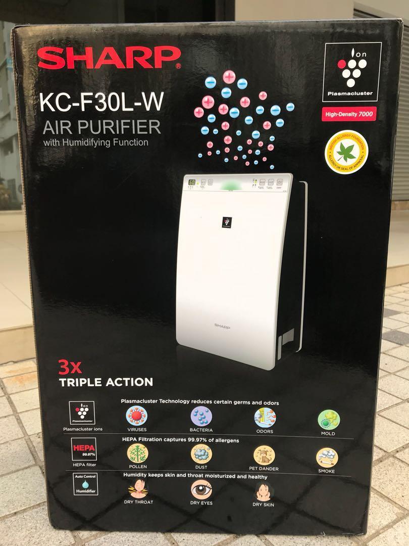 Sharp air new arrivals purifier kcf30lw