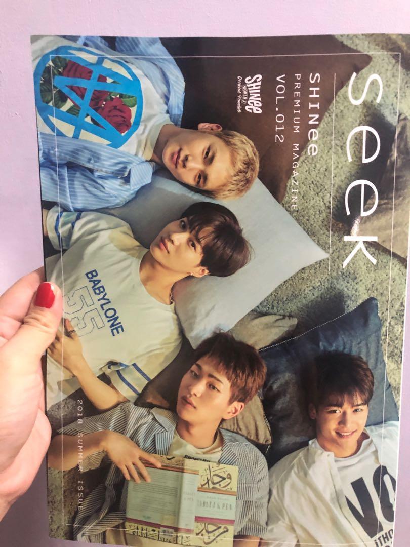 SHINeeファンクラブ会報誌 「seek」 SHINee seek 公式グッズJAPAN
