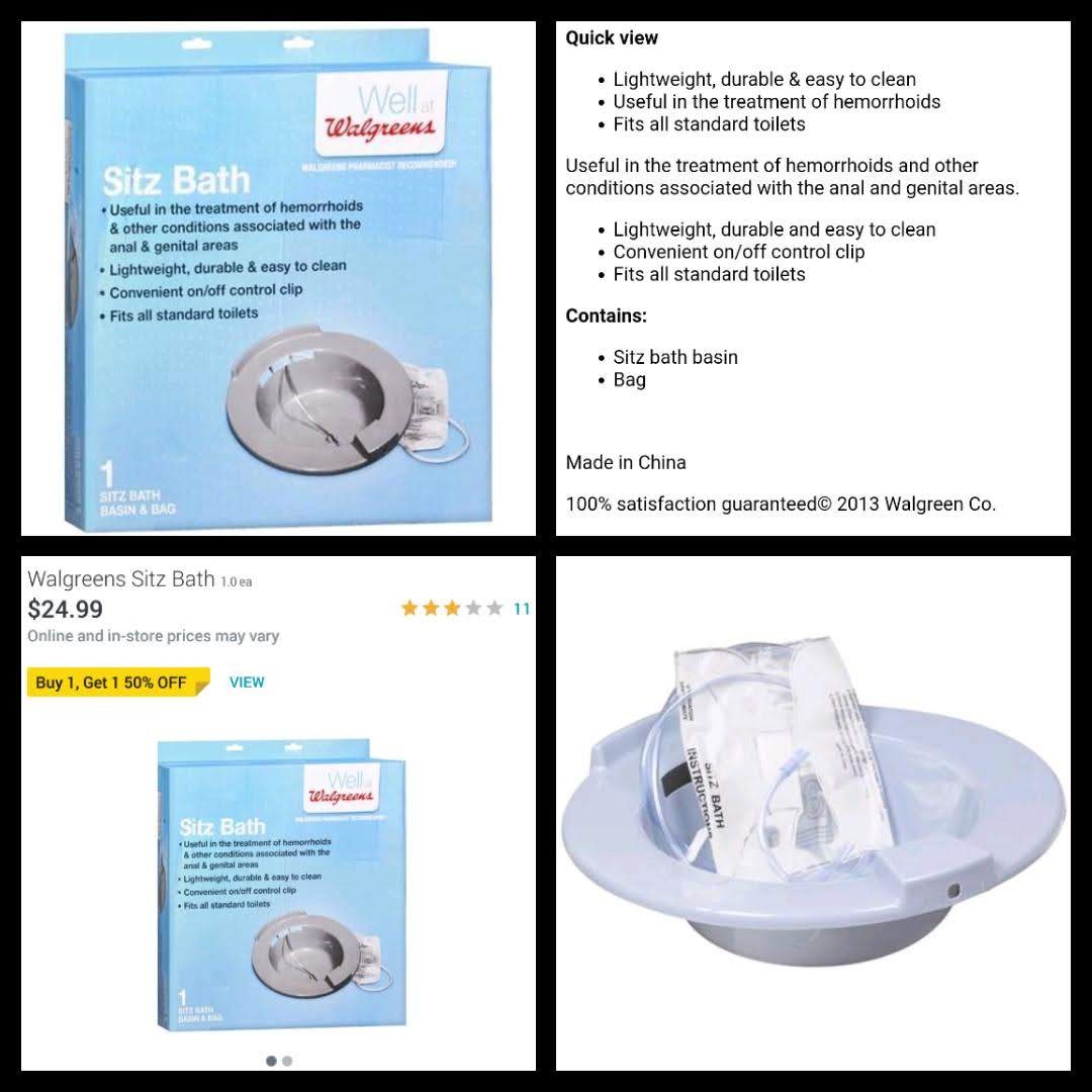 Sitz discount bath walgreens