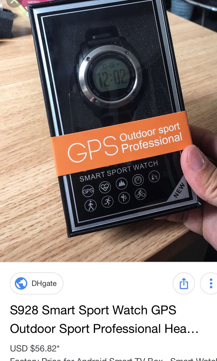 gps outdoor sports watch