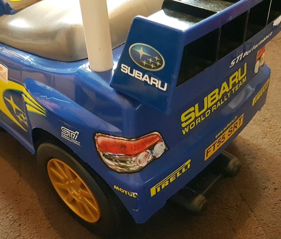 Subaru ride on online toy