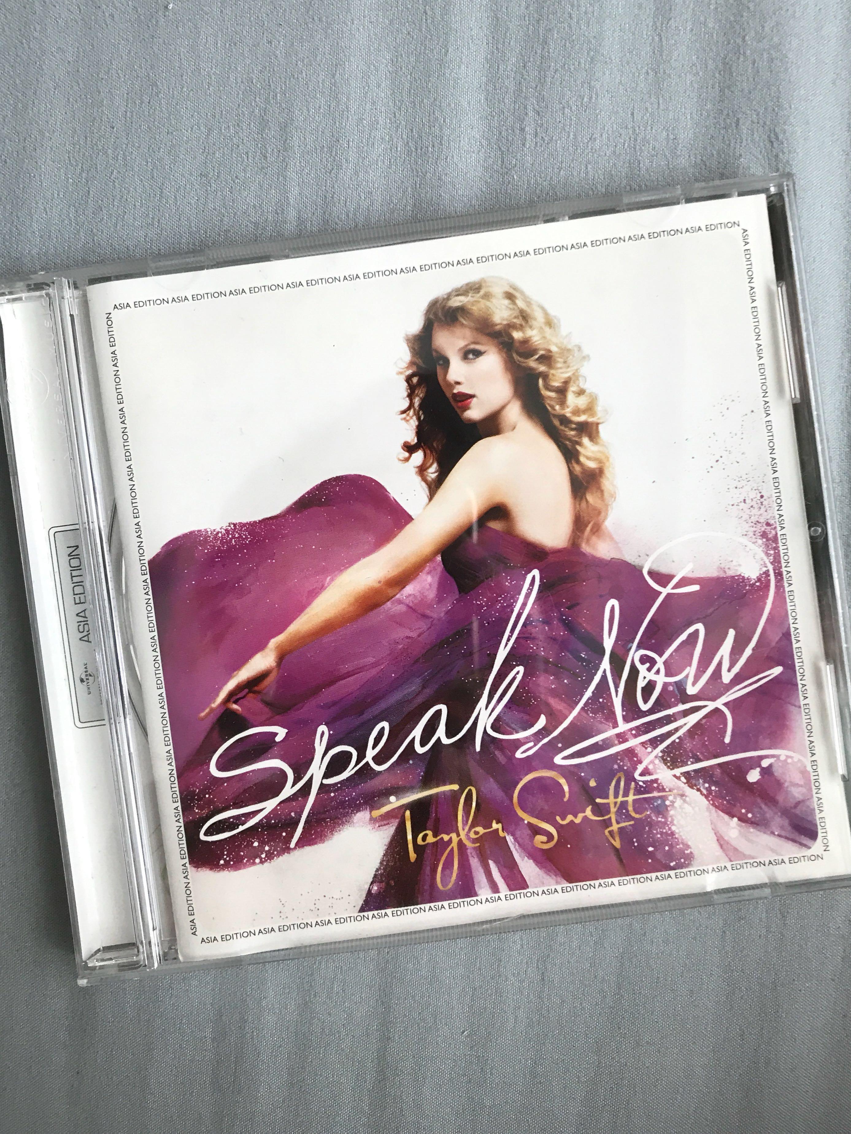 Taylor Swift Speak Now Album Music Media Cds Dvds