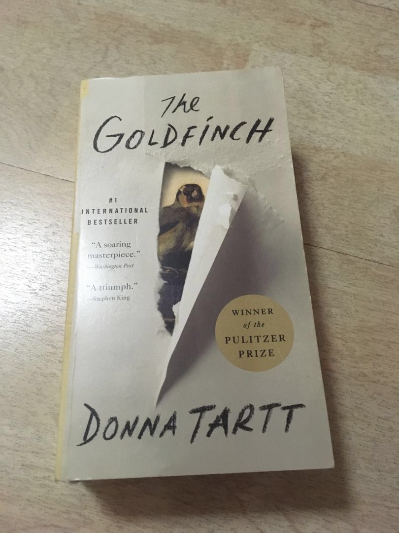 The Goldfinch By Donna Tartt Books Stationery Fiction On Carousell