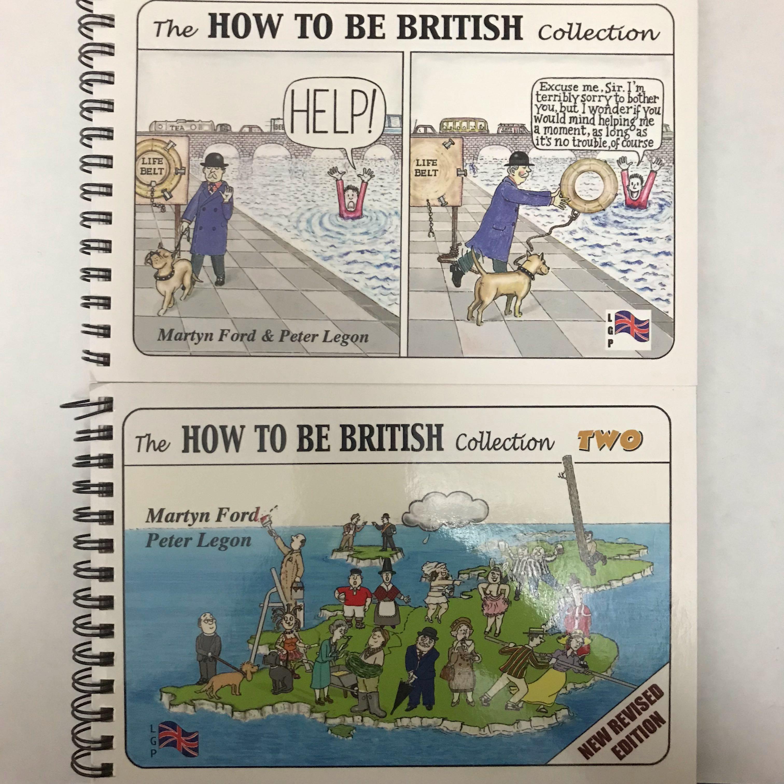 The How To Be British Collection One and Two, 興趣及遊戲, 手作＆自家設計, 文具- Carousell