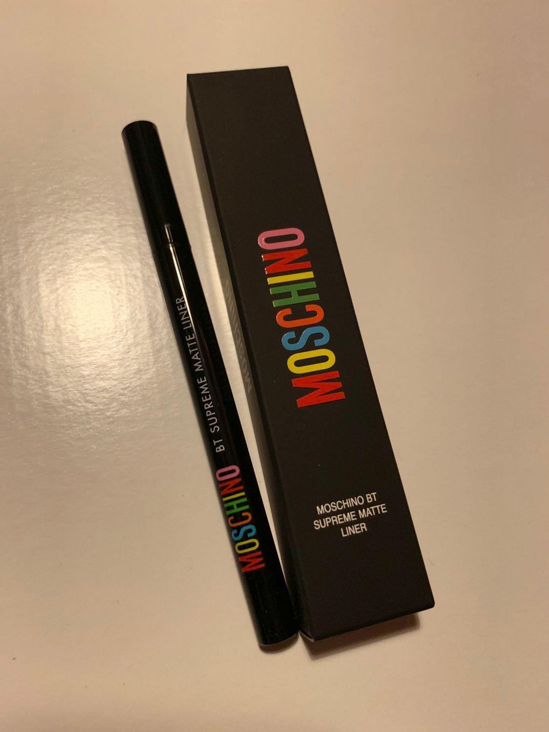 Tony Moly x Moschino Back Gel BT Supreme Matte Liner 01 Black Beauty Personal Care Face Makeup on Carousell