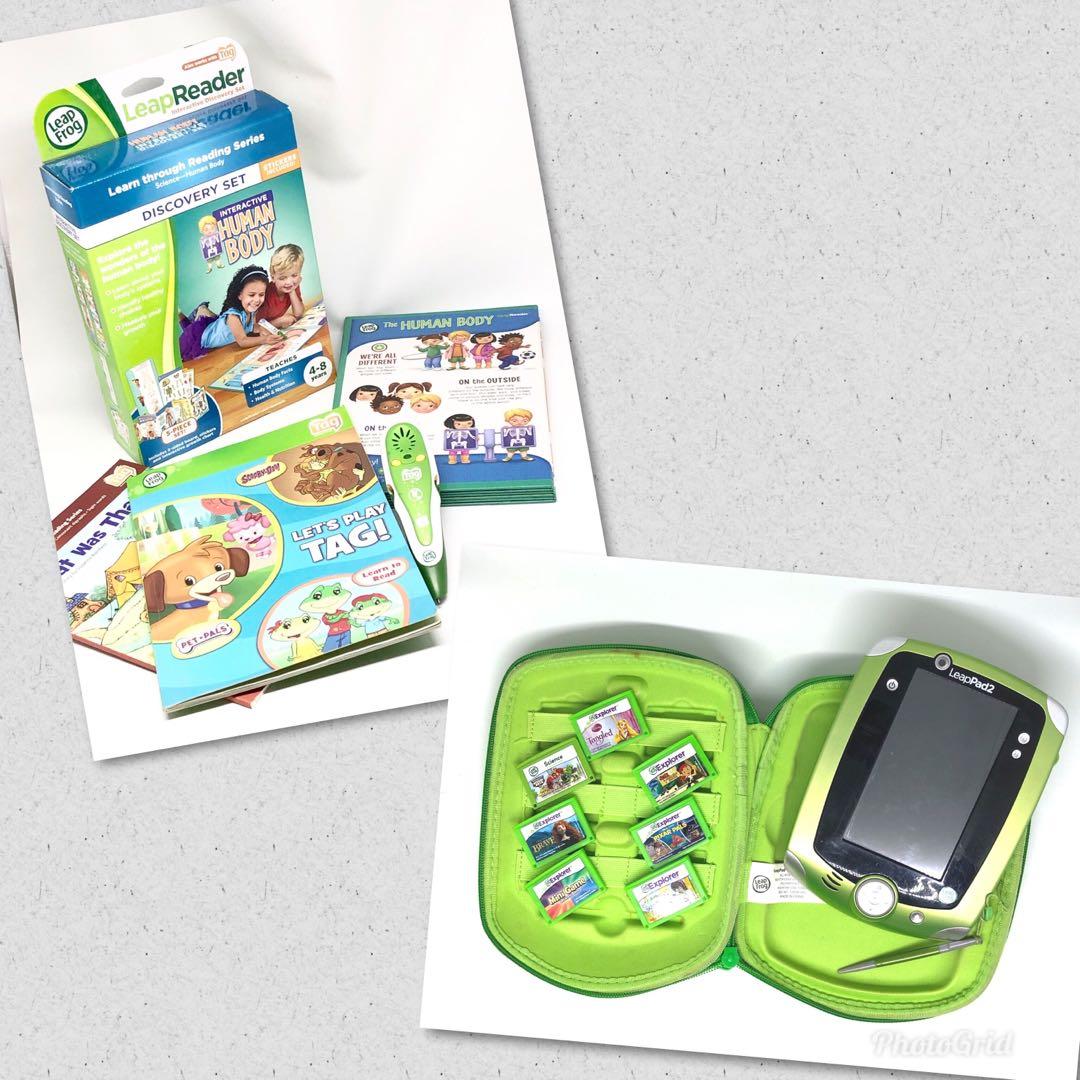 Turun Harga Toys Tablet Anak Leapfrog Leappad 2 Leapreader Bayi Anak Mainan Baby Walker Di Carousell