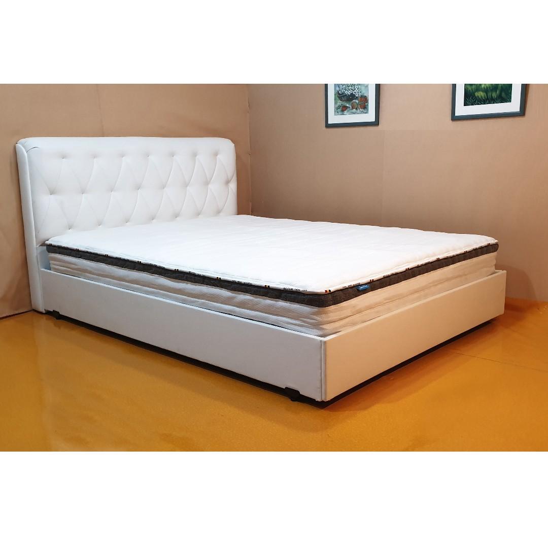 Unique Simple Bed Frame, Furniture & Home Living, Home Decor, Frames