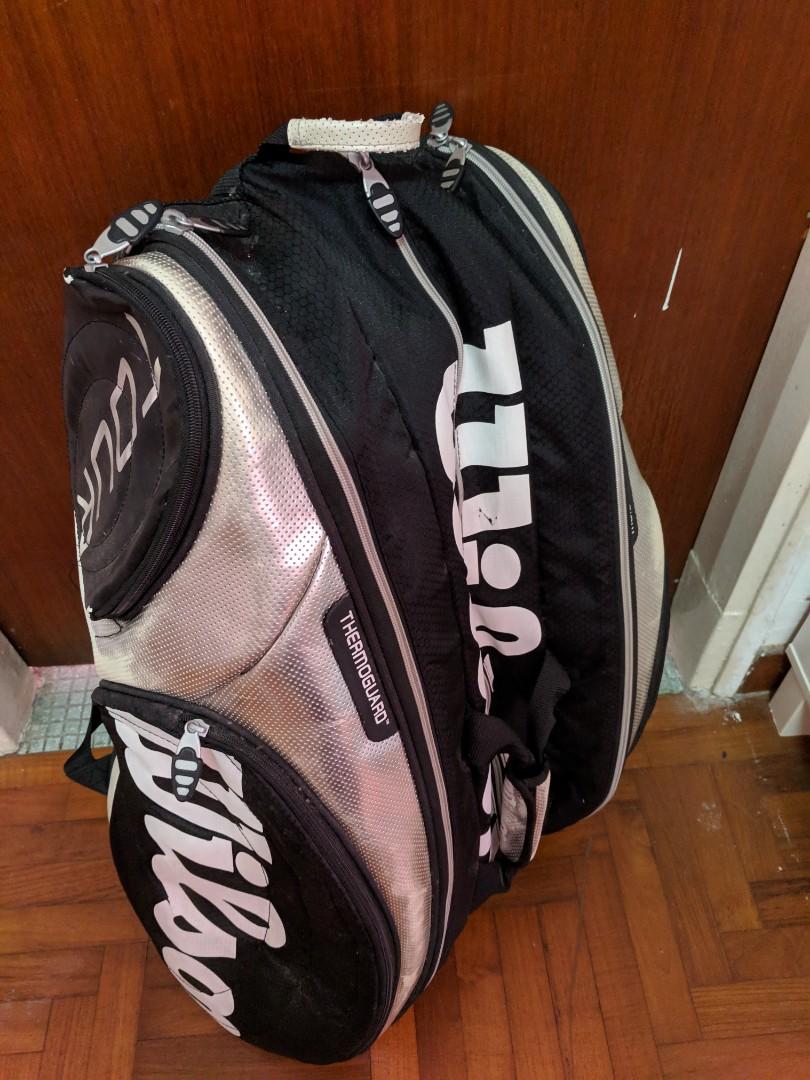 wilson tour thermoguard tennis bag