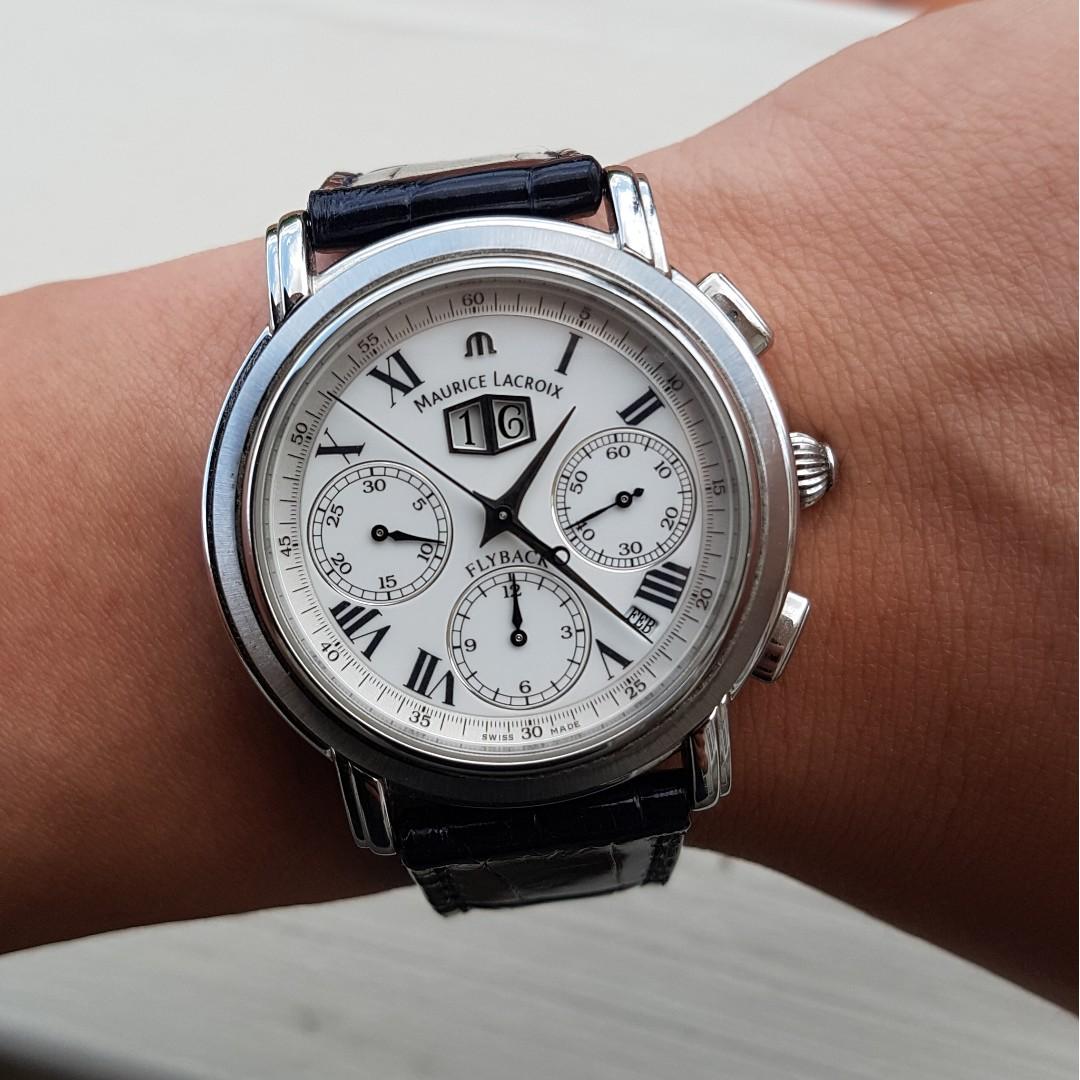 Maurice lacroix flyback masterpiece top