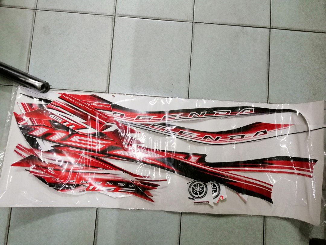 Yamaha Lagenda 115z Fi Sticker Body Auto Accessories On Carousell