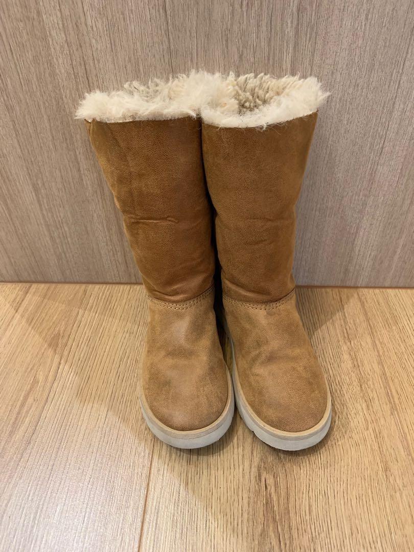 Zara baby winter ugg boots, Babies 